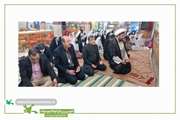 اقامه نماز جماعت با حضور اعضای دختر کانون یاسوج